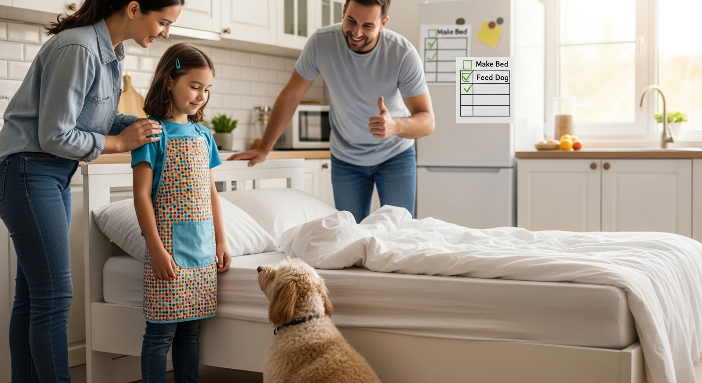 Sorumluluk Kazandıran Ev Görevleri